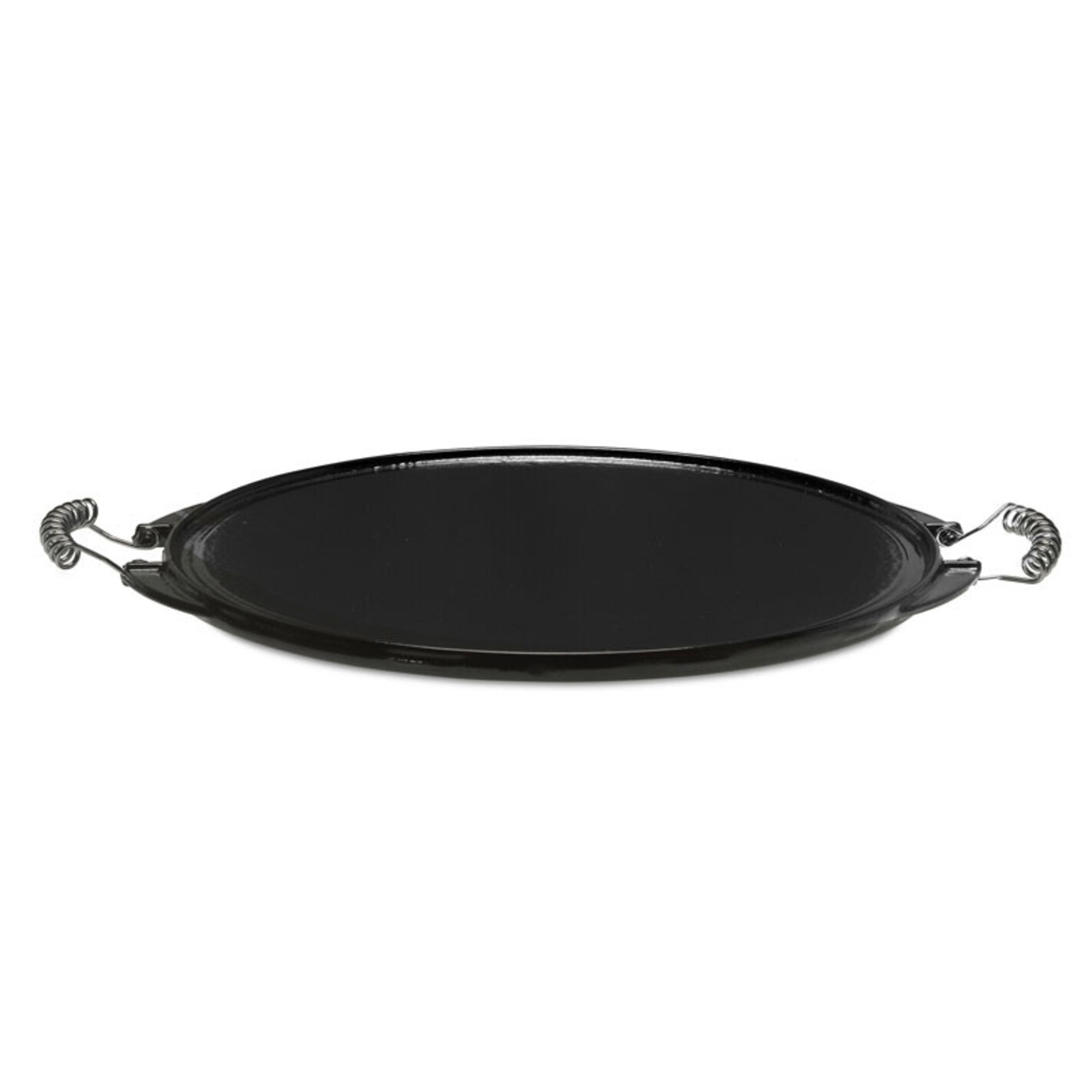 Grille de Cuisson Barbecue Ronde Actuel Plancha de Cuisson Acier 2 Tailles  - Rêves de Jardins