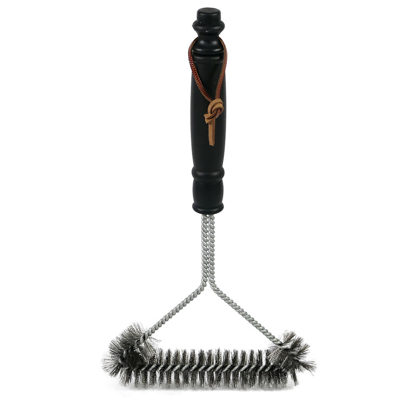 Petite Brosse Barbecue Nordic Flame en T avec des poils en Inox