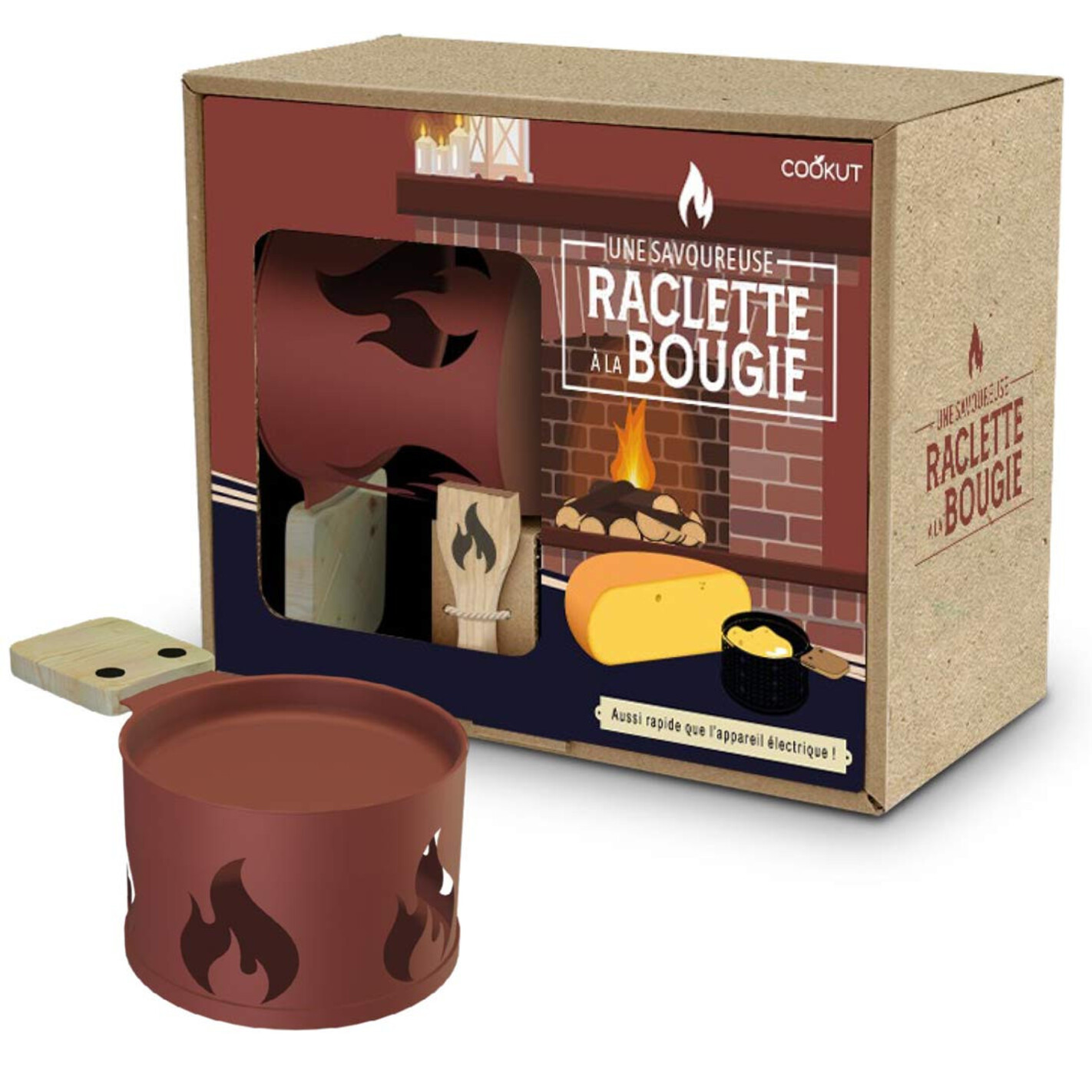 Coffret Raclette à la Bougie - Cookut – ROBIN concept store masculin
