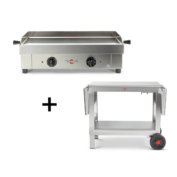 KRAMPOUZ Accessoire barbecue KHEC01 Chariot Plein Air simple