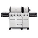 Barbecue gaz Imperial S690 en inox avec rôtissoire et réchaud + brûleur arrière - Broil King