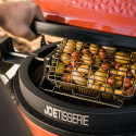 Cuisson de légumes et pommes de terre dans le panier JoeTisserie depuis un kamado