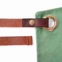 Zoom ceinture Tablier en toile vert menthe n°325 Alaskan Maker