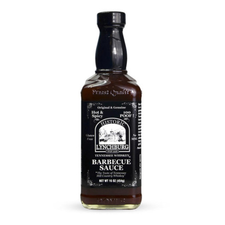 Sauce barbecue épicée aromatisée au Jack Daniel's Lynchburg