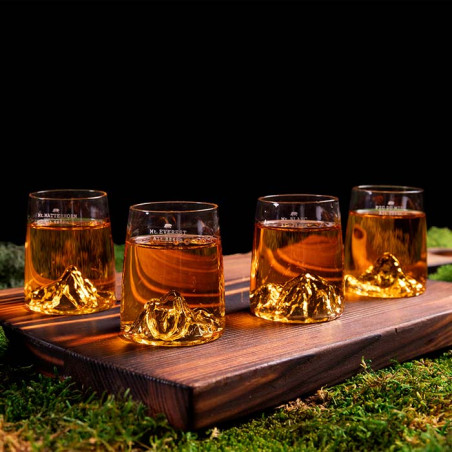 4 verres shooter Topographic Alaskan Maker - lifestyle 2