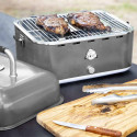 Barbecue charbon portable gris Pit Boss cuisson ouvert