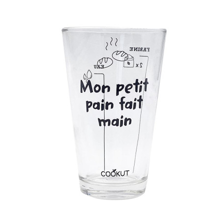 Kit Mon Premier Pain Maison Cookut - verre doseur