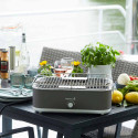 Barbecue électrique E-Carlo gris anthracite Barbecook - table