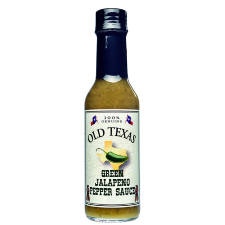 Sauce piquante au piment vert Jalapeno Old Texas 148 ml