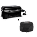 Pack barbecue électrique Lumin Weber + Housse