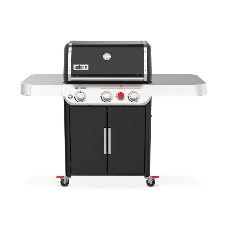 Pack barbecue gaz Weber Genesis E-325S + Plancha Crafted - face