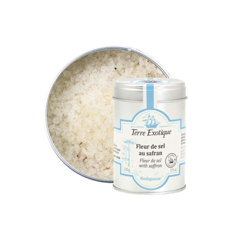 Fleur de sel au safran 110 g Terre Exotique