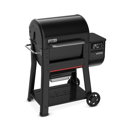 Barbecue pellets Searwood 600 Weber avec poignée latérale