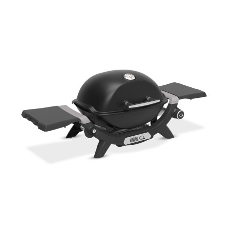 Barbecue gaz Q 1200 N noir Weber de côté