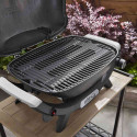 Grilles de cuisson en fonte émaillée sur le barbecue gaz Q 2100 N noir Weber