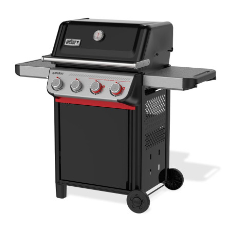 Barbecue gaz Spirit E-425 Weber grille + plancha - gauche