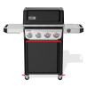 Spirit EP-425 plancha + grille Weber - vue face