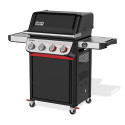 Spirit EP-425 plancha + grille Weber - vue gauche