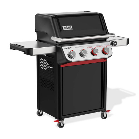 Spirit EP-425 plancha + grille Weber - vue droite