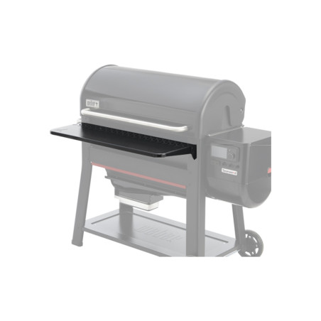 Tablette avant en acier pour barbecue pellets Searwood 600 XL Weber