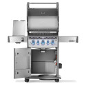 Barbecue gaz Rogue PRO-S 425 RSIB Inox Napoléon ouvert