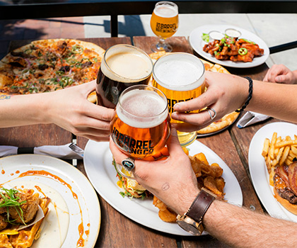 Bière accompagnant un barbecue