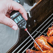 Thermomètre à viande pour barbecue intelligent avec application - Silvergear