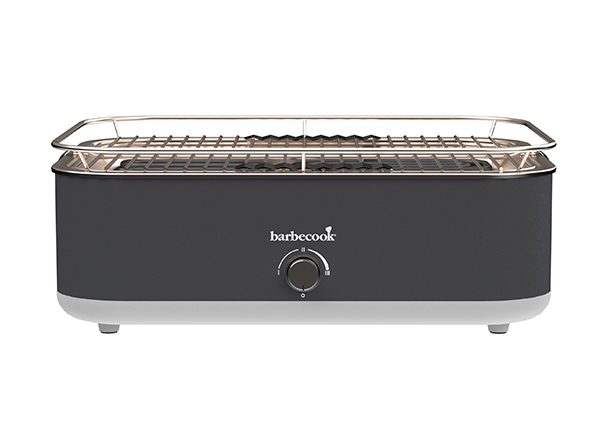 Barbecue électrique E-Carlo gris anthracite Barbecook