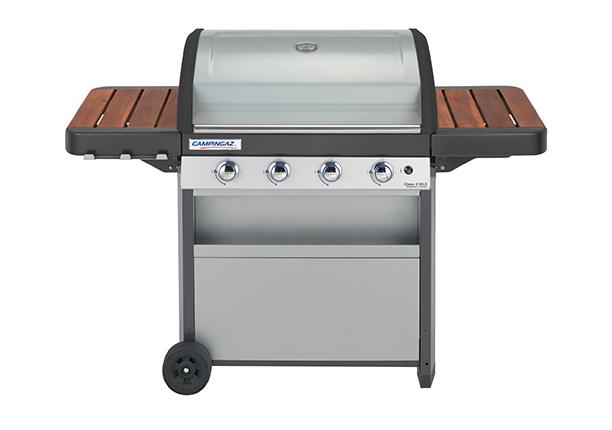 Barbecue gaz Campingaz Class 4 WLX avec tablettes latérales en bois