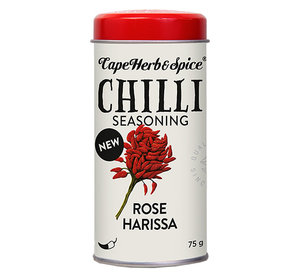 Mélange d'épices rose, harissa et chili 75 g Cape Herb et Spice