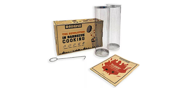 Coffret RollGrill Cookut pour cuisiner des petits aliments au barbecue