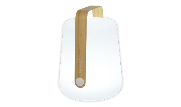 Luminaire sans fil nomade Balad Bamboo H38 Fermob