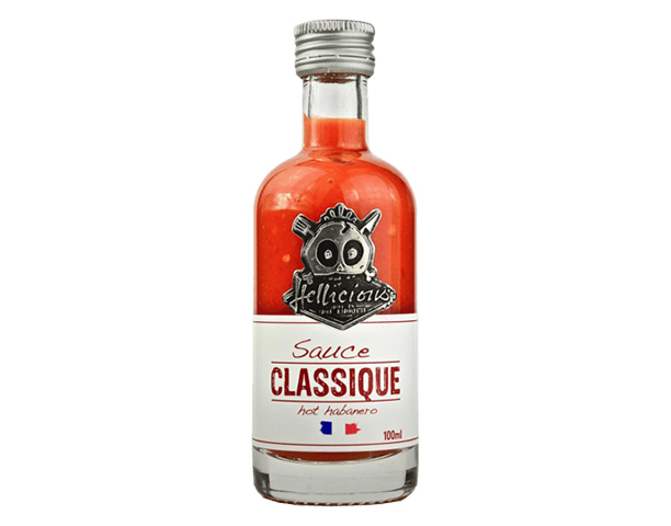 Flacon de 100 ml de sauce Classique Hellicious