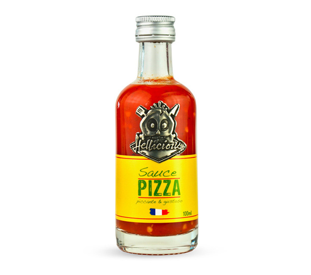 Flacon de 100 ml de sauce Pizza Hellicious