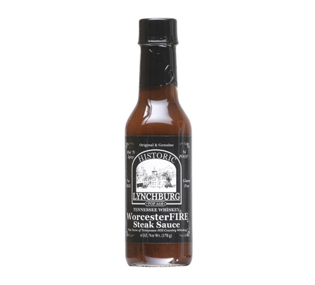 Sauce Worcesterfire Hot & Spicy au Jack Daniel's Lynchburg