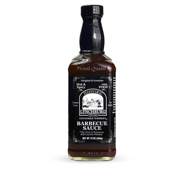 Bouteille de sauce barbecue Hot & Spicy au Jack Daniel's Lynchburg