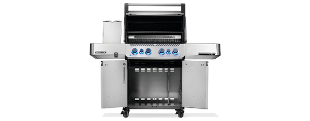 Barbecue gaz Prestige 500 Napoléon ouvert