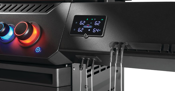 Fonctionnalités connectées du barbecue Prestige 500 Phantom