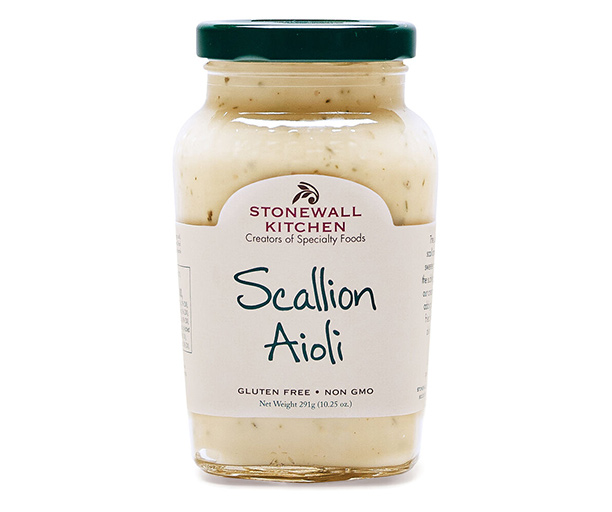 Pot de sauce aïoli et oignon vert Stonewall Kitchen 291 g