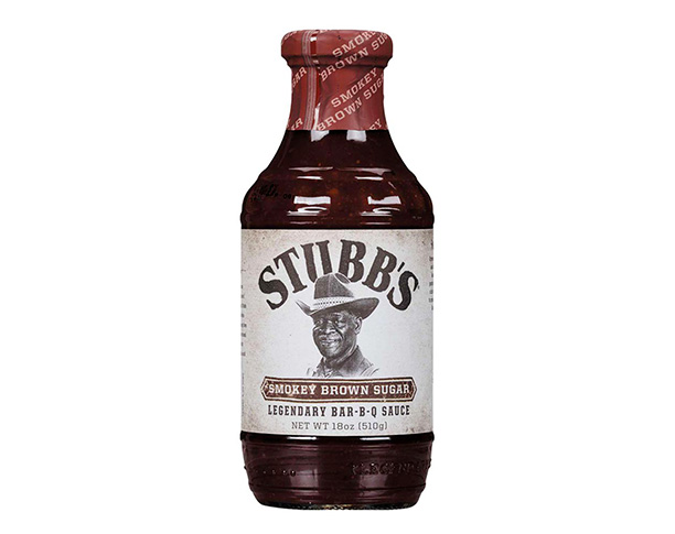 Sauce barbecue fumée au sucre brun Stubb's 450 ml