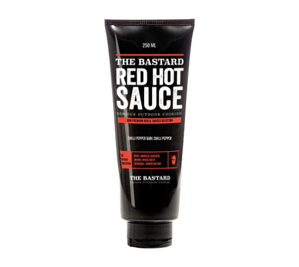 Tube de 250 ml de Red Hot Sauce The Bastard