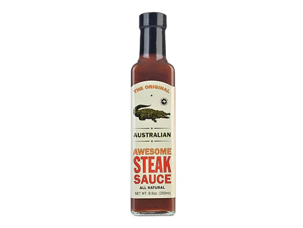 Flacon de 250ml de sauce pour steak Australian The Original