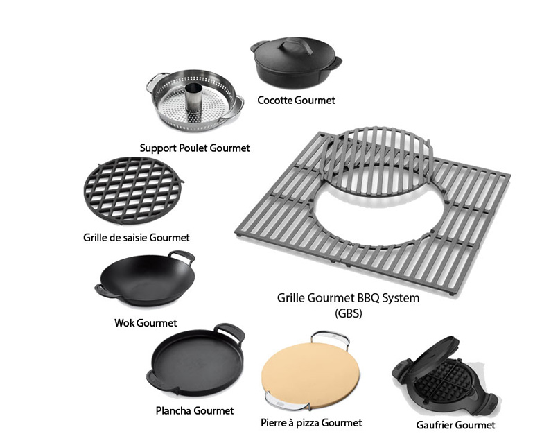 Weber Plancha accessoire Gourmet BBQ System