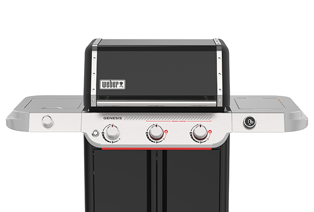 Barbecue gaz Genesis E-335 Weber à 3 brûleurs + 1 réchaud latéral