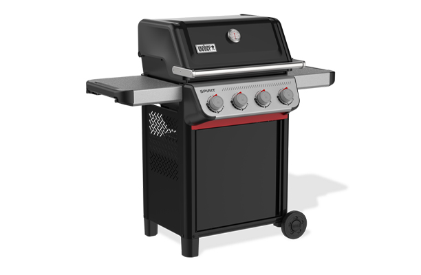 Barbecue gaz Weber Good Spirit E-410 avec 2 tablettes latérales fixes